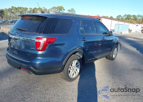 2018 Ford Explorer Xlt z USA, uszkodzony, nr VIN 1FM5K8D84JGC77544